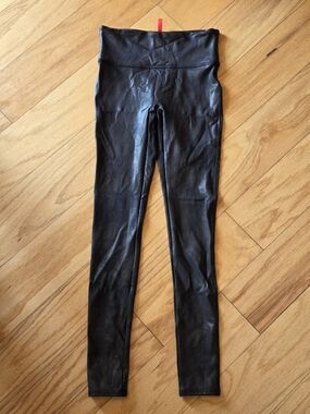 SPANX Black High-Waist Performance Leggings